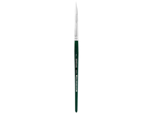 Round, synthetic, 1007FR series brush - Renesans - short handle, no. 7