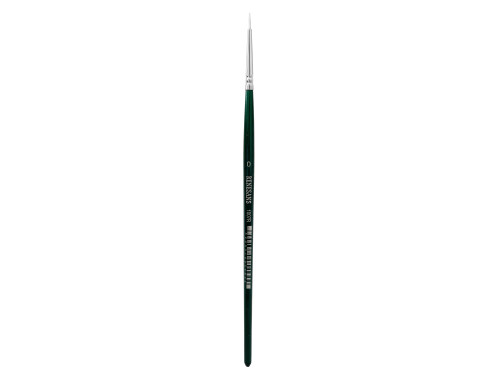 Round, synthetic, 1007FR series brush - Renesans - short handle, no. 0