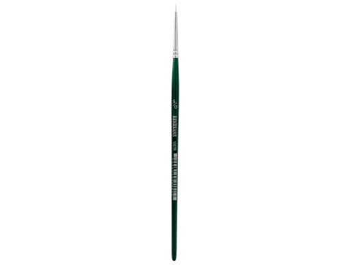 Round, synthetic, 1007FR series brush - Renesans - short handle, no. 5/0