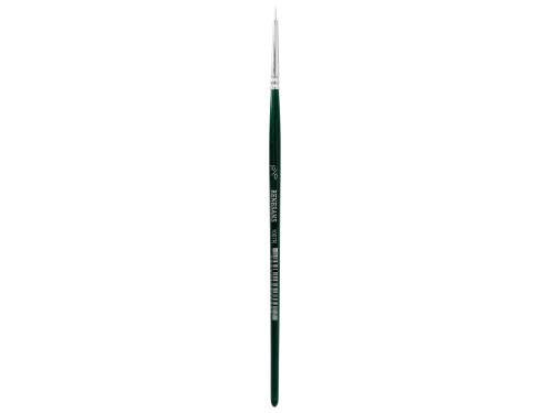 Round, synthetic, 1007FR series brush - Renesans - short handle, no. 10/0