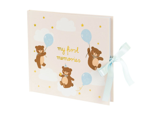 Photo album Bear My first Memories with stickers - 28 x 25 cm