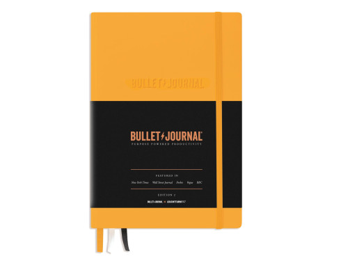Bullet Journal Notebook - Leuchtturm1917 - Yellow, dotted, 80 g, A5
