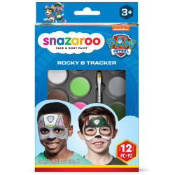 Face paint kit Rocky & Tracker - Snazaroo - 12 pcs.