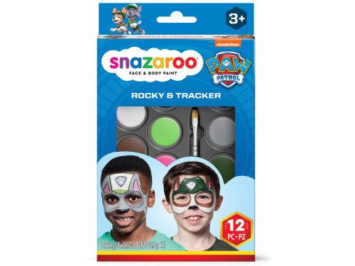 Face paint kit Rocky & Tracker - Snazaroo - 12 pcs.