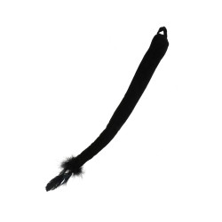 Devil's tail - black, 38 cm