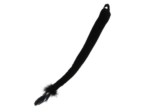 Devil's tail - black, 38 cm