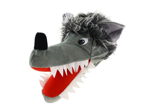 The wolf hat - grey, 56 cm