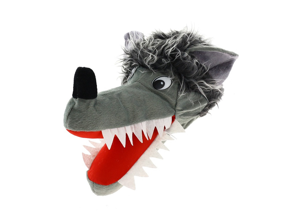 The wolf hat - grey, 56 cm