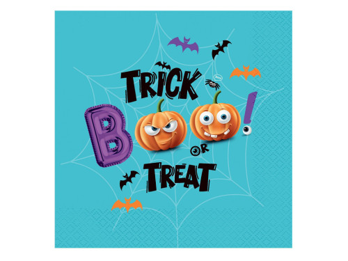 Serwetki papierowe Boo! Trick or Treat - 20 szt.