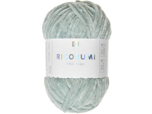 Włóczka szenilowa Ricorumi Nilli Nilli - Rico Design - Aqua, 25 g