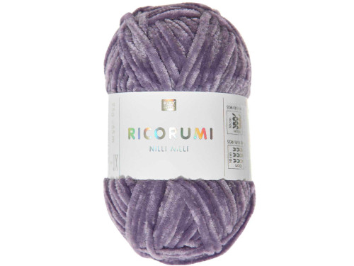 Włóczka szenilowa Ricorumi Nilli Nilli - Rico Design - Purple, 25 g