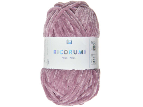 Włóczka szenilowa Ricorumi Nilli Nilli - Rico Design - Berry, 25 g