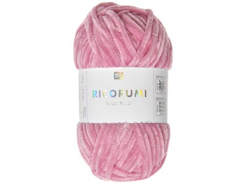 Włóczka szenilowa Ricorumi Nilli Nilli - Rico Design - Fuchsia, 25 g