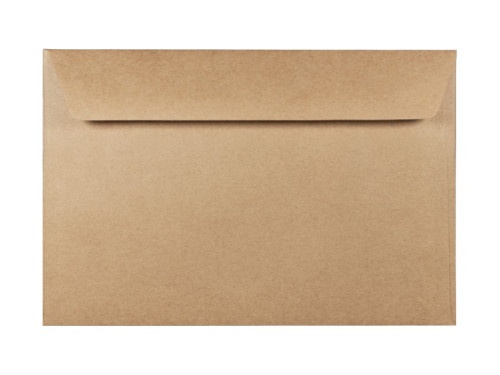 Koperta ekologiczna 100g - C6 Eko Kraft brązowa