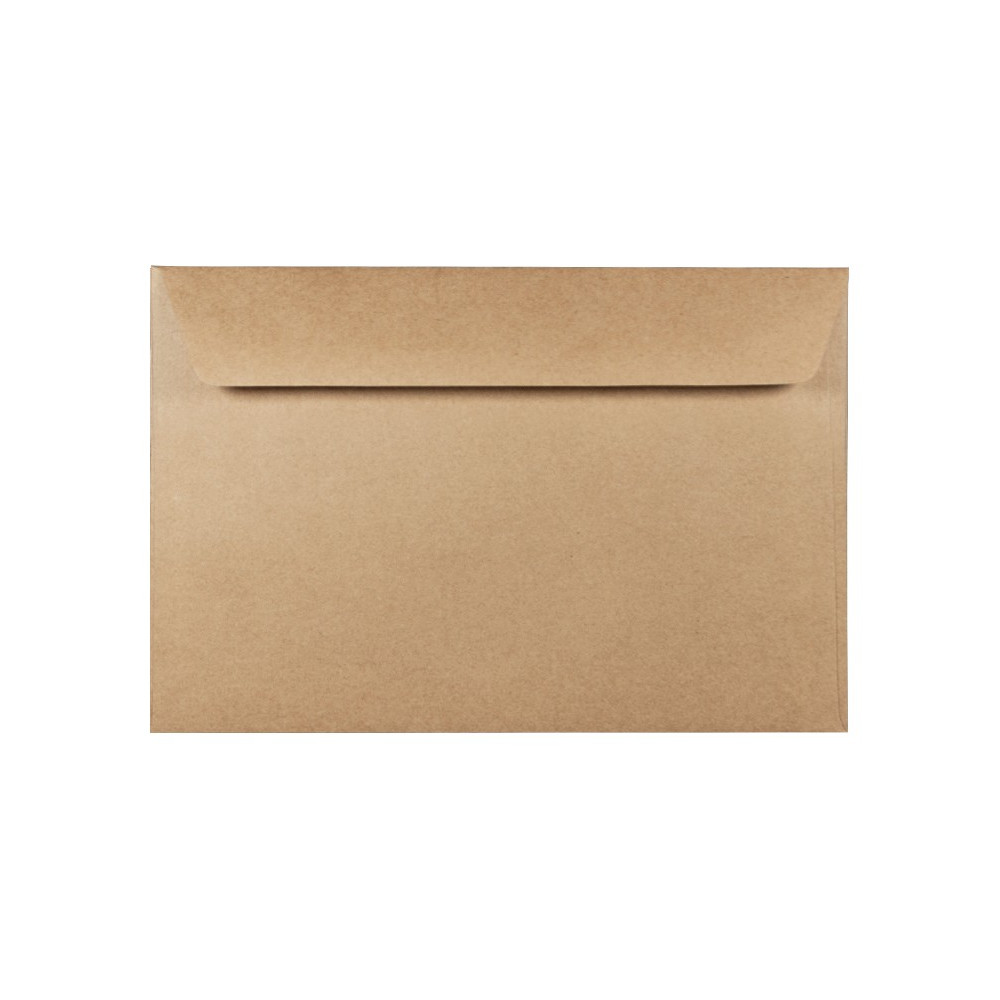 Recycled Envelope 100g - C6, Eko Kraft, brown