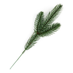 Christmas branch - green, 25 cm
