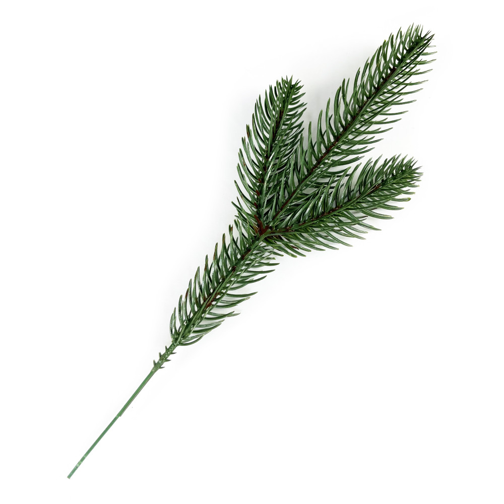 Christmas branch - green, 25 cm