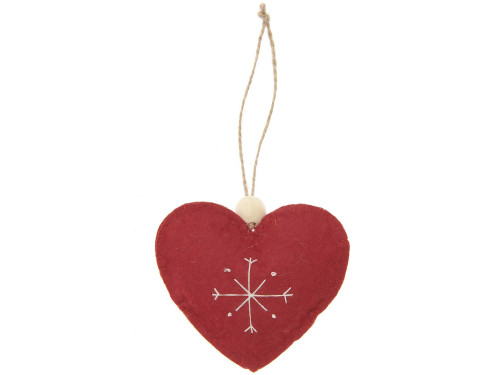Felt pendant Heart - Rico Design - 8,5 x 2 x 8 cm