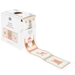 Stickers Christmas mail - Paper Poetry - 120 pcs.