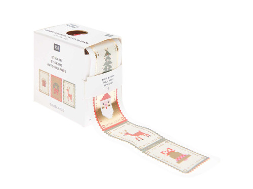 Naklejki świąteczne Christmas Mail - Paper Poetry - 120 szt.