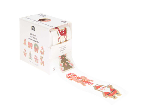 Naklejki świąteczne Christmas Figures - Paper Poetry - 120 szt.