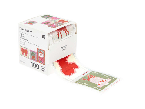 Naklejki świąteczne Christmas Mail - Paper Poetry - 100 szt.