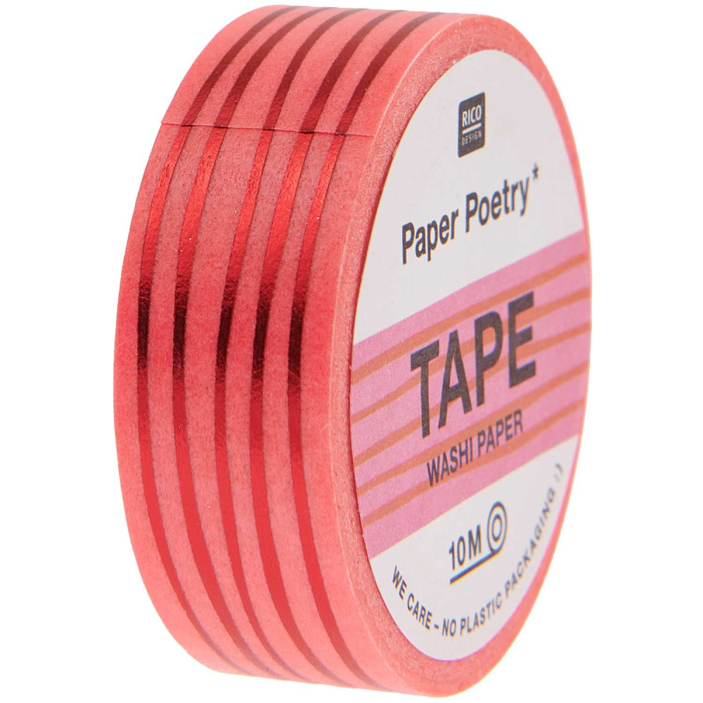 Washi tape Stripes - Paper Poetry - 15 mm x 10 m