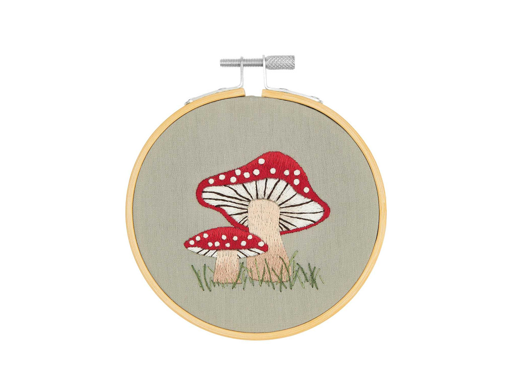 Zestaw do haftu Mały Grzybek - Rico Design