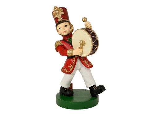 Christmas Boy drummer decoration - 55,5 x 14 x 48 cm