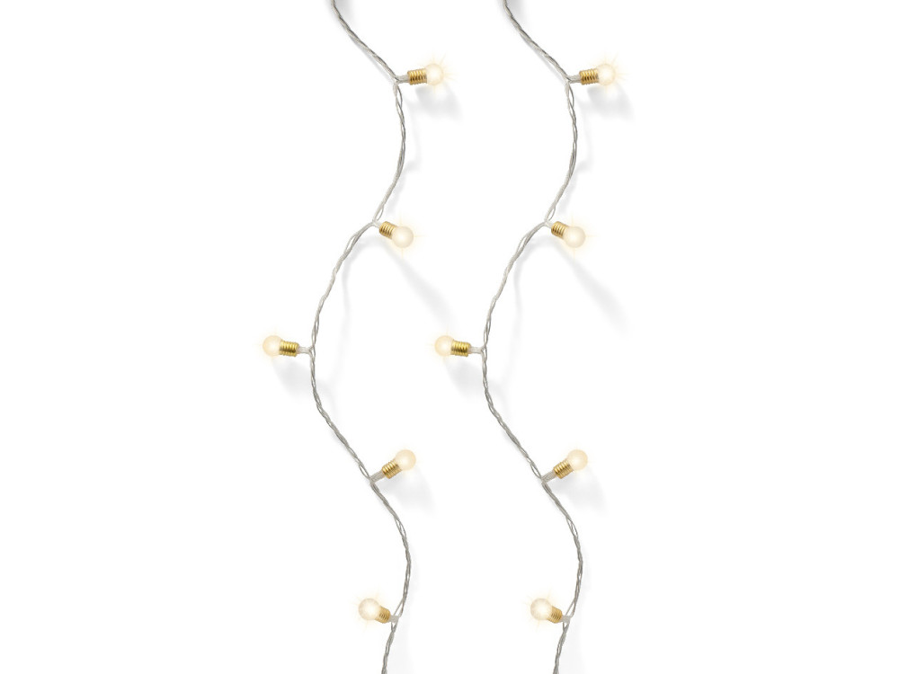 LED Vintage lights - warm white light, 4,9 m