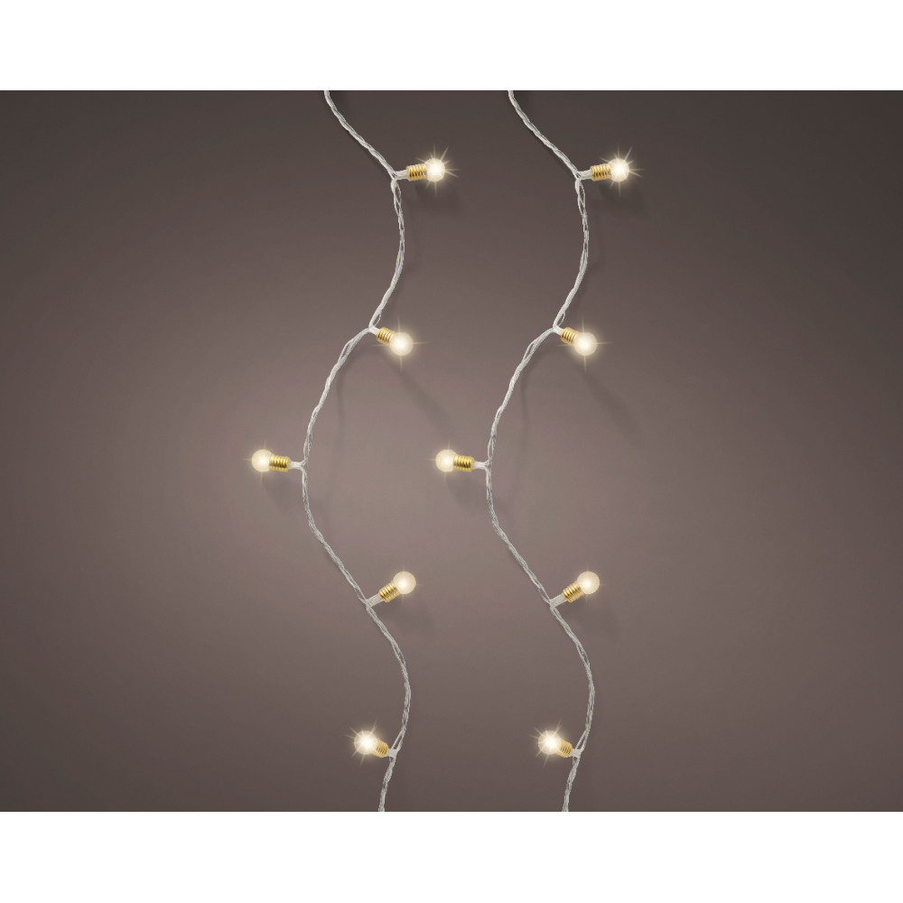LED Vintage lights - warm white light, 4,9 m