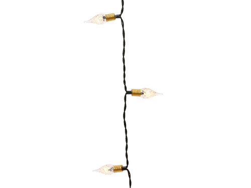 Lampki dekoracyjne LED Vintage - ciepłe białe światło, 4,9 m