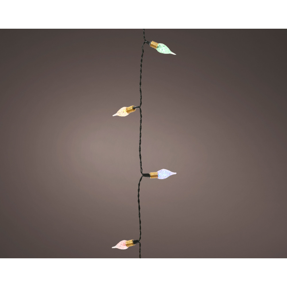 LED Vintage lights - multicolor light, 4,9 m