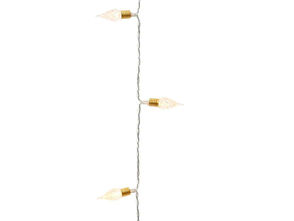 LED Vintage lights - warm white light, 4,9 m