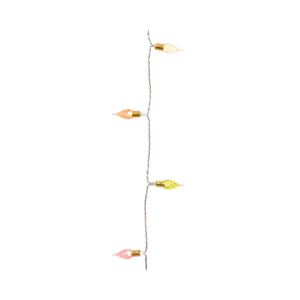 LED Vintage lights - multicolor light, 4,9 m