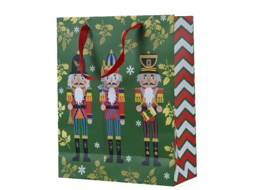 Paper gift bag Nutcracker - 12 x 30 x 42 cm
