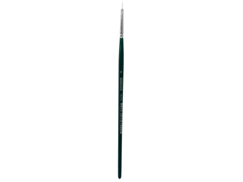 Cat's tongue, synthetic, 1007FR series brush - Renesans - short handle, no. 0