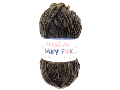 Baby Fox polyester knitting yarn - Luna Art - 74, 100 g, 120 m