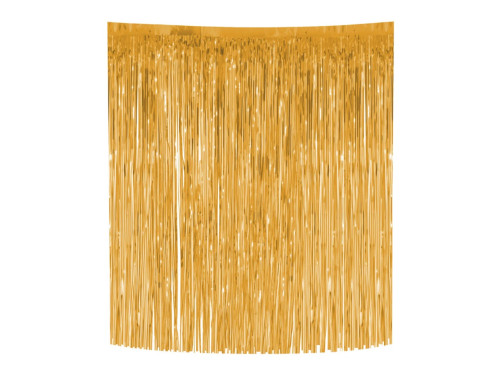 Włosy anielskie na choinkę - złote, 33 x 50 cm