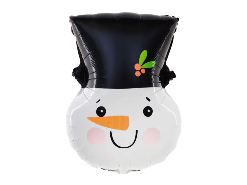 Foil balloon Christmas Snowman - 45 x 61 cm