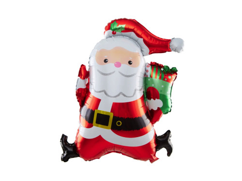 Foil balloon Santa Claus with gifts - 64 x 80 cm