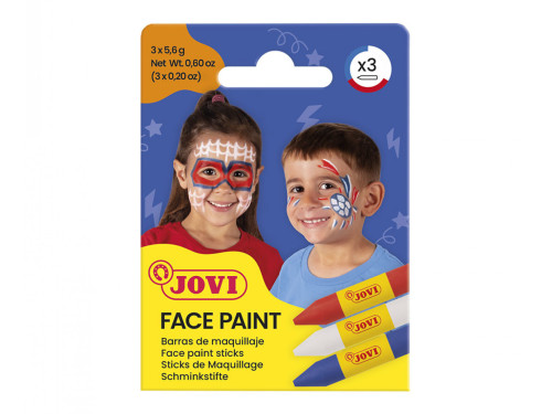 Set of stick face paints Adventure - Jovi - 3 pcs.