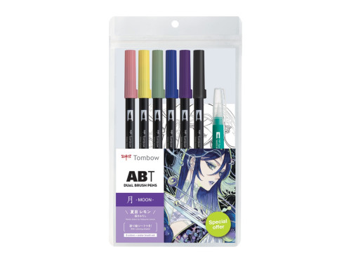 Zestaw pisaków Limited Edition Manga Moon - Tombow - 10 szt.