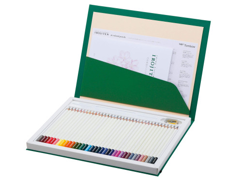 Set of color pencils Irojiten with sharpener - Tombow - 36 pcs.
