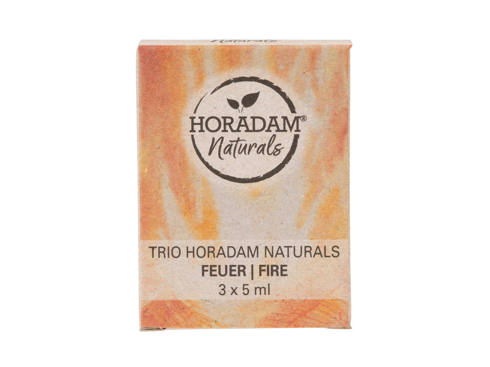 Set of Horadam Naturals Fire Trio watercolor paints - Schmincke - 3 x 5 ml
