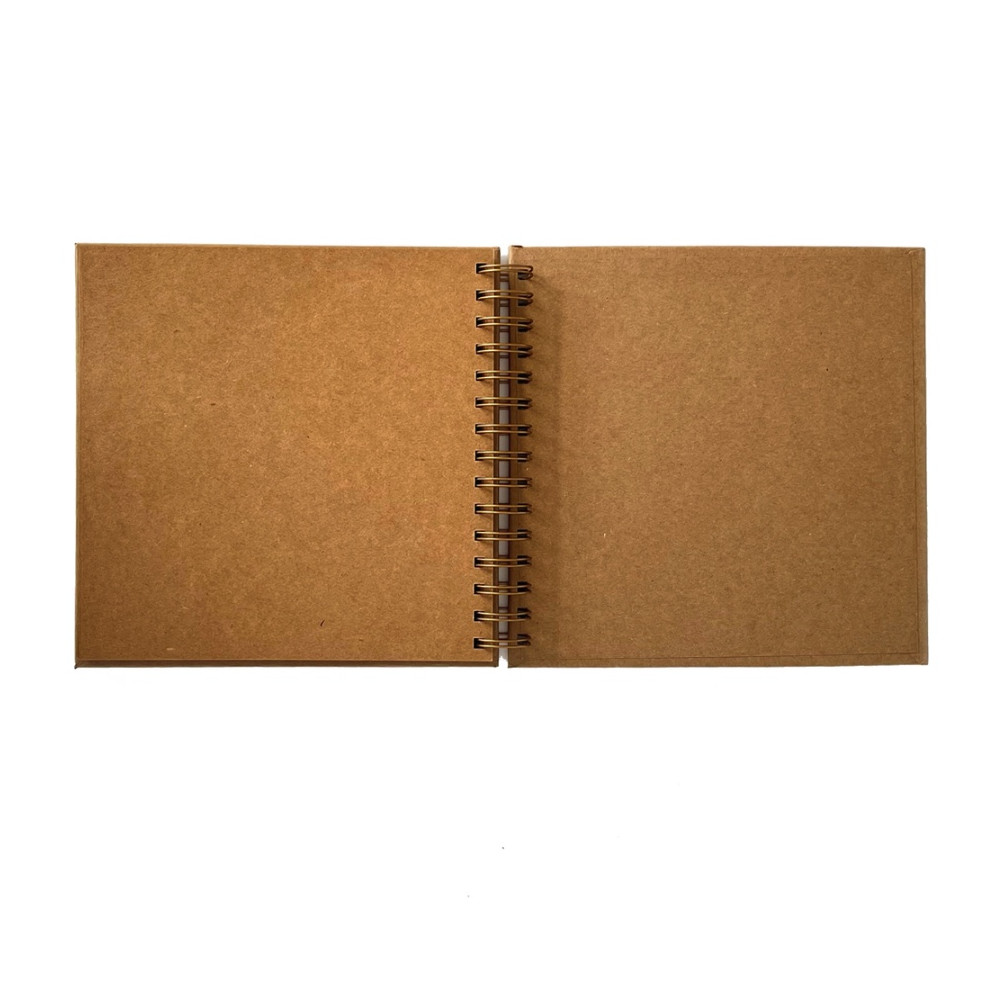 Scrapbook for decorating - DpCraft - kraft, 20,5 x 20,5 cm