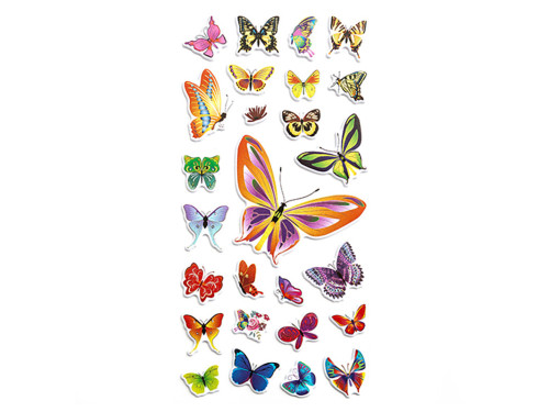 3D foam stickers Funny Faces - DpCraft - 26 pcs.