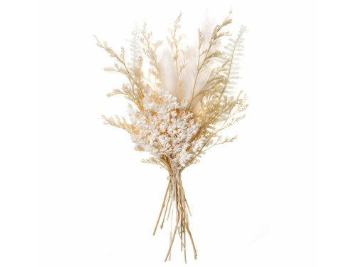 Mini bukiet suszonych kwiatów Vanilla Dream - DpCraft - 20 cm