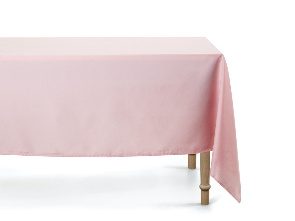 Fabric tablecloth - pink, 180 x 300 cm