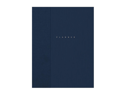 Classic undated planner - Papierniczeni - Midnight, hard cover